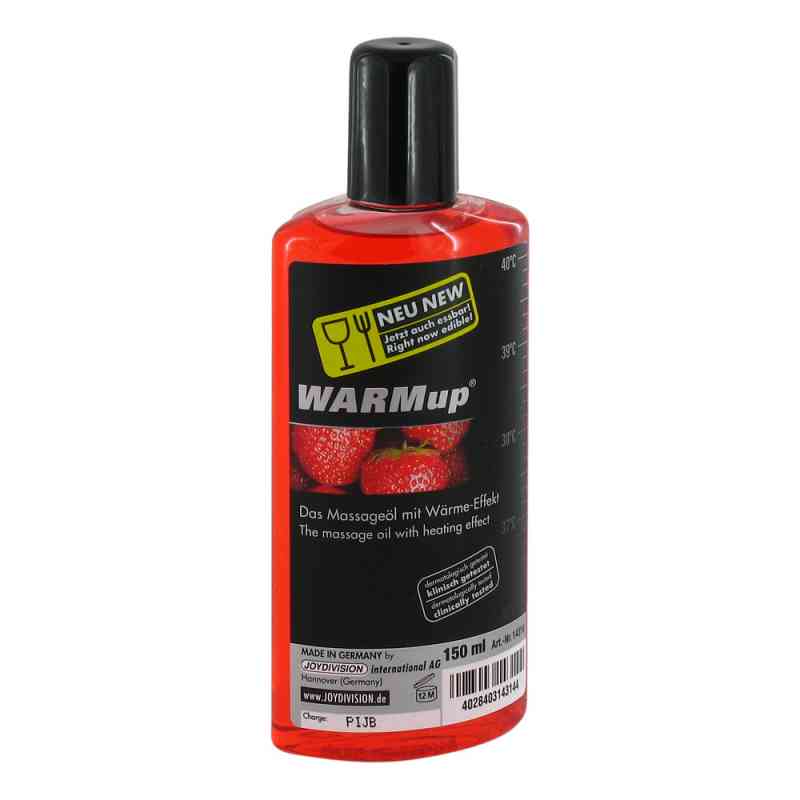 Warmup Erdbeer Massageöl 150 ml von Dr.Dagmar Lohmann pharma + medical GmbH PZN 05983361