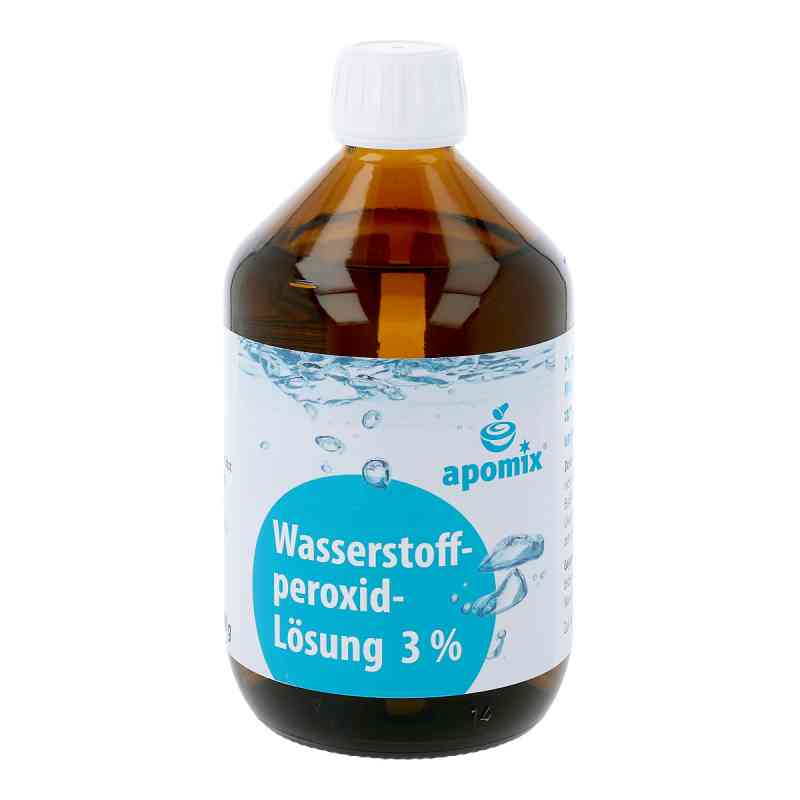 Wasserstoffperoxid 3% Dab 10 Lösung 500 g von apomix PKH Pharmazeutisches Labor GmbH PZN 06171659