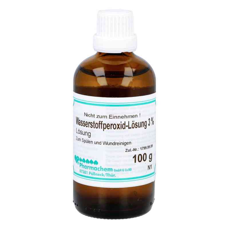 Wasserstoffperoxid Lösung 3% 100 g von Pharmachem GmbH & Co. KG PZN 16329558