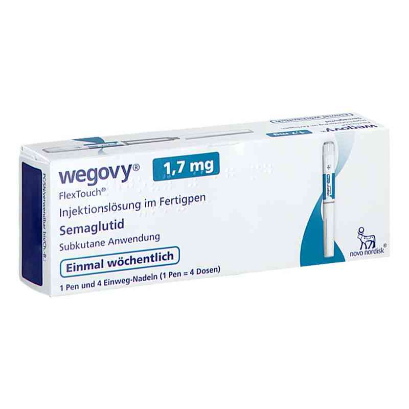 Wegovy® 1,7 mg Flextouch Injektionslösung Fertigpen 1X3 ml von Novo Nordisk Pharma GmbH PZN 18299330