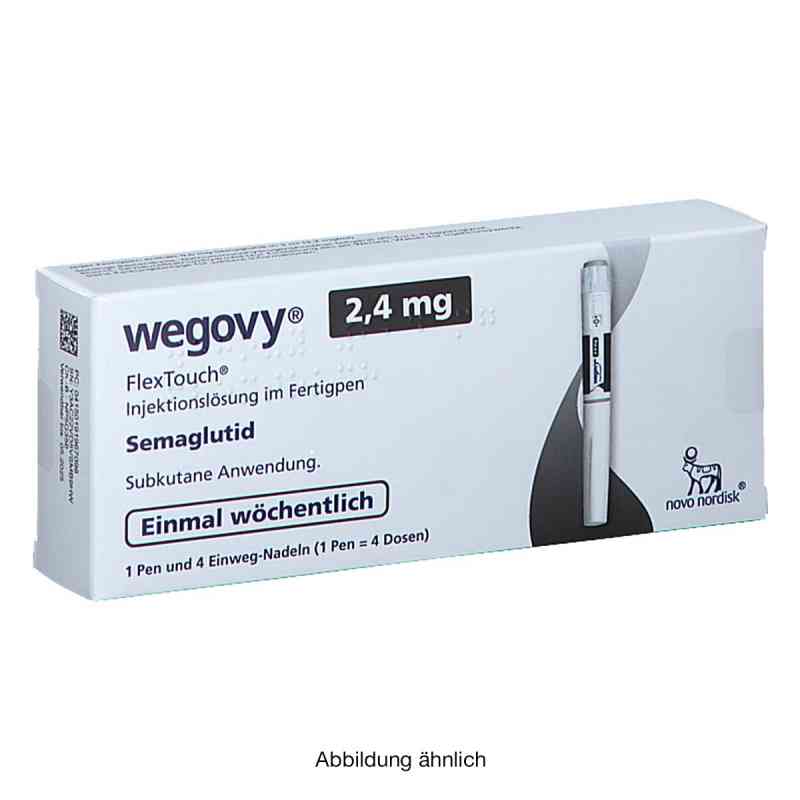 Wegovy 2,4 Mg Flextouch Injektionslösung fertigpen 1X3 ml von 1 4 U Pharma GmbH PZN 19769217