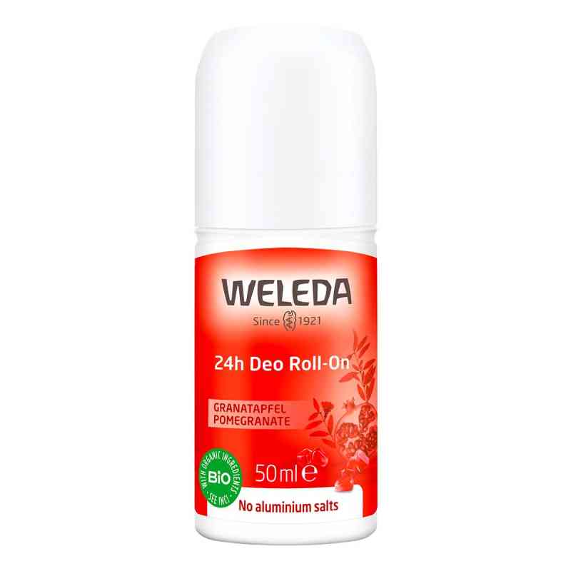 Weleda 24h Deo Roll-On Granatapfel 50 ml von WELEDA AG PZN 12452405