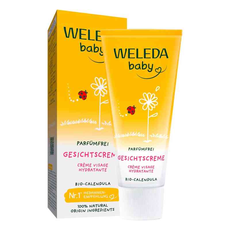 Weleda Calendula Gesichtscreme Parfümfrei 50 ml von WELEDA AG PZN 19728299