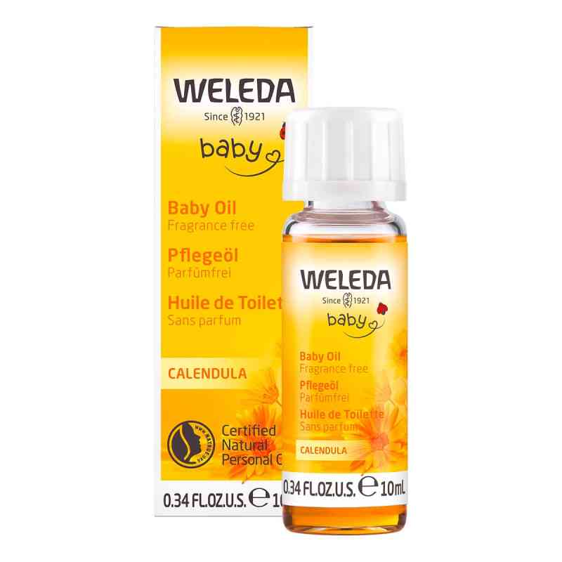 Weleda Calendula Pflegeöl parfümfrei 10 ml von WELEDA AG PZN 04416944