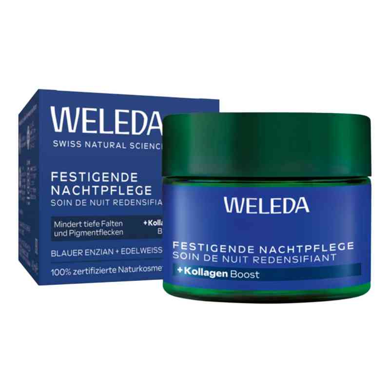 Weleda Festigende Nachtpflege Blauer Enzian & Edelweiss 40 ml von WELEDA AG PZN 18446788