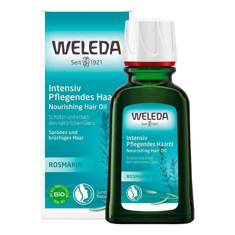 Weleda Intensiv Pflegendes Haaröl - für sprödes Haar 50 ml von WELEDA AG PZN 07126388
