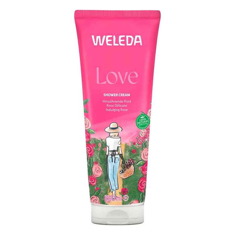 Weleda Love Shower Cream Rose 200 ml von WELEDA AG PZN 19461353