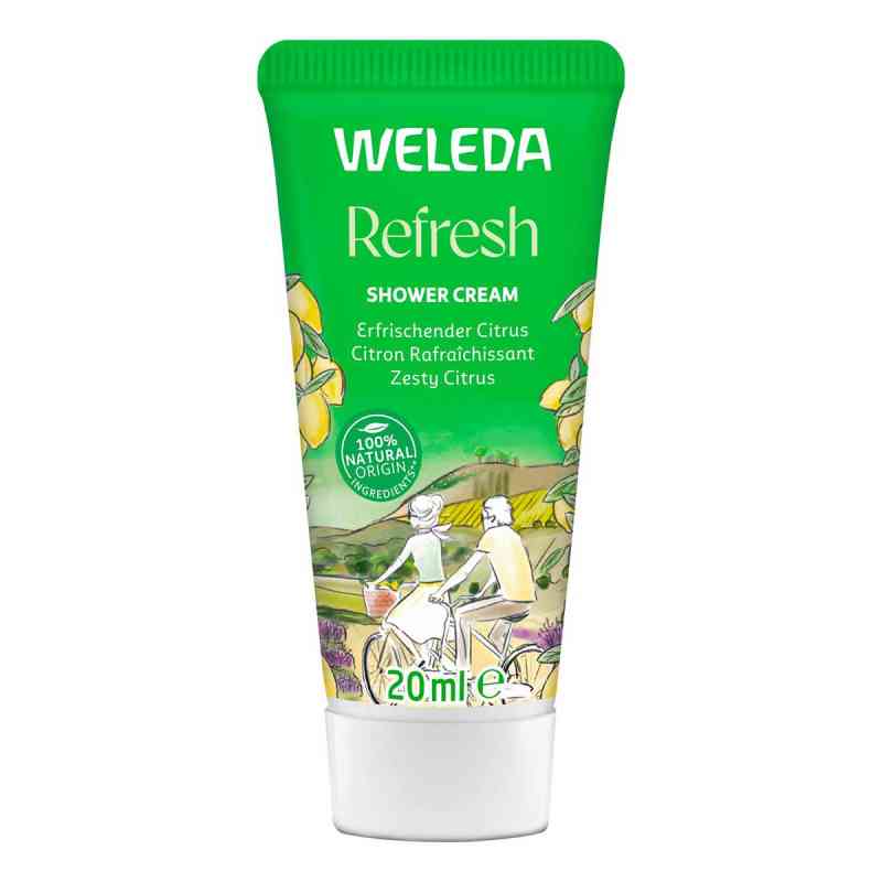 Weleda Refresh Shower Cream Citrus Erfrischend 20 ml von WELEDA AG PZN 19447985