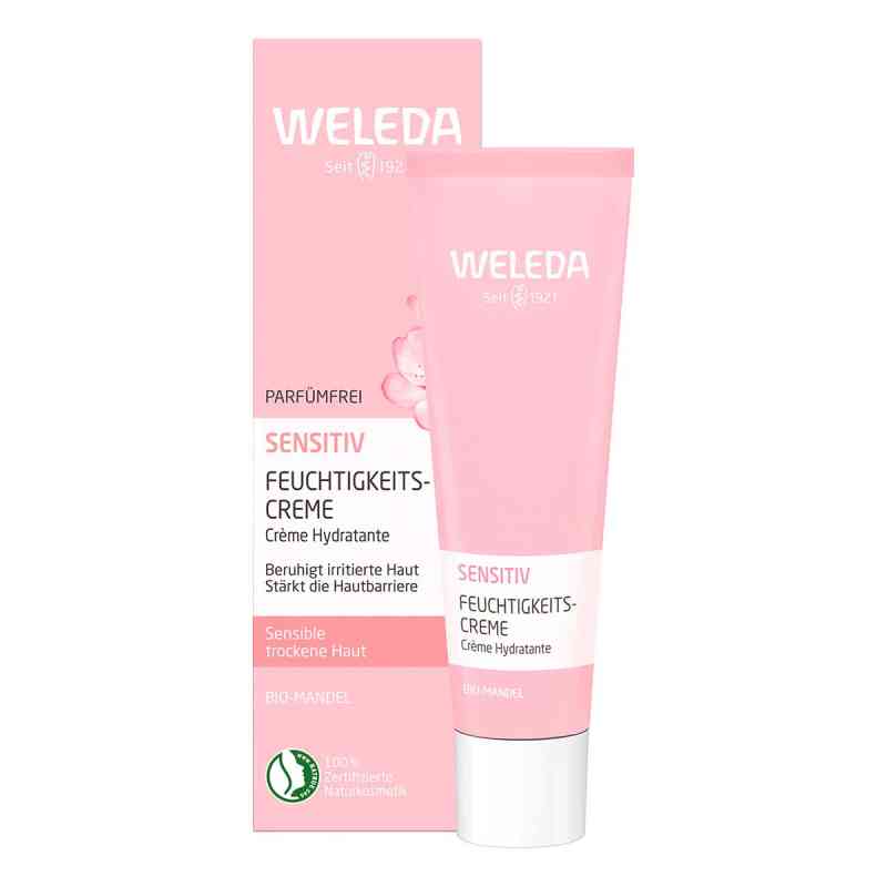 Weleda Sensitiv Feuchtigkeitscreme Mandel 30 ml von WELEDA AG PZN 19183061