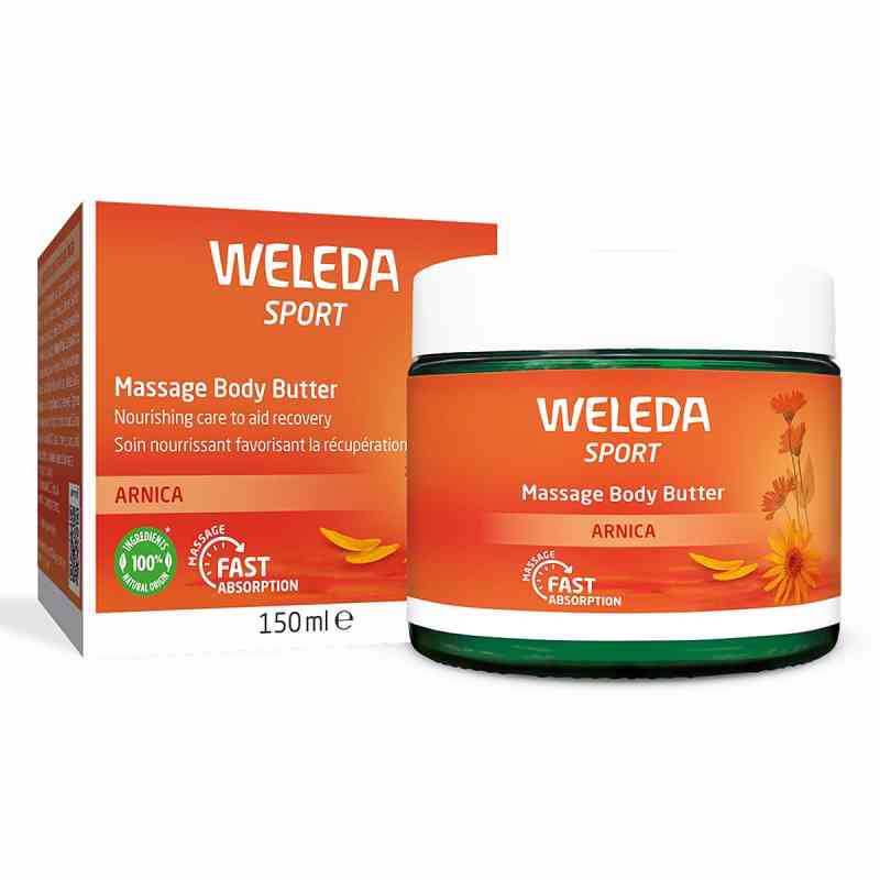Weleda Sport Massage Body Butter 150 ml von WELEDA AG PZN 19630353