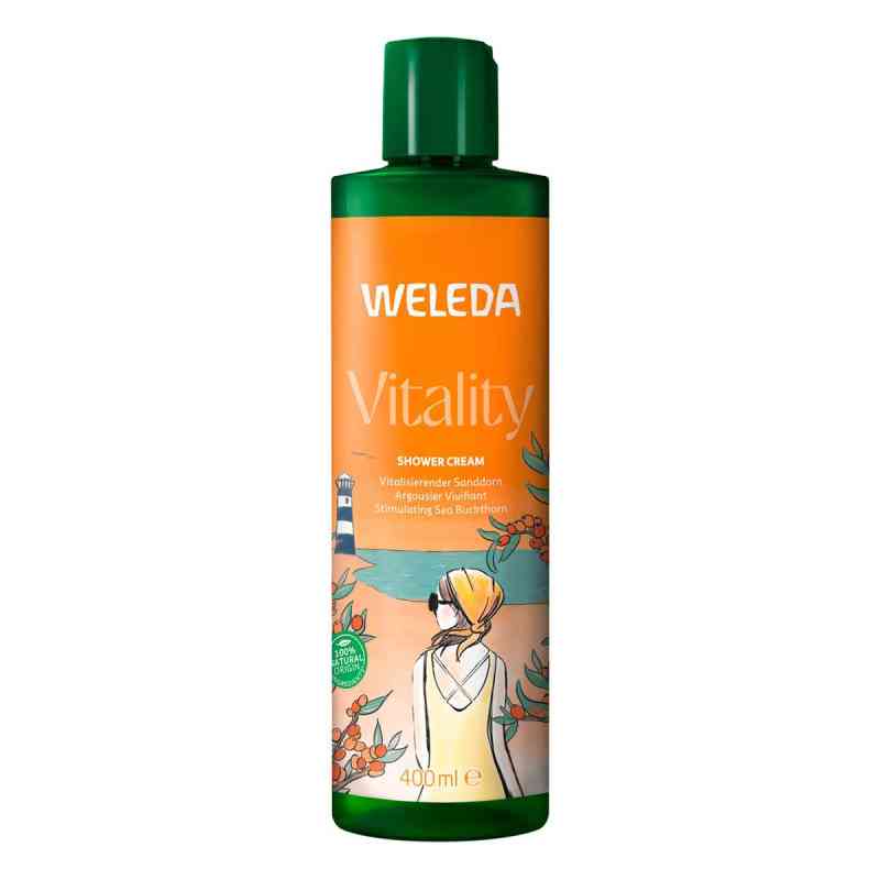 Weleda Vitality Shower Cream Sanddorn 400 ml von WELEDA AG PZN 19447838