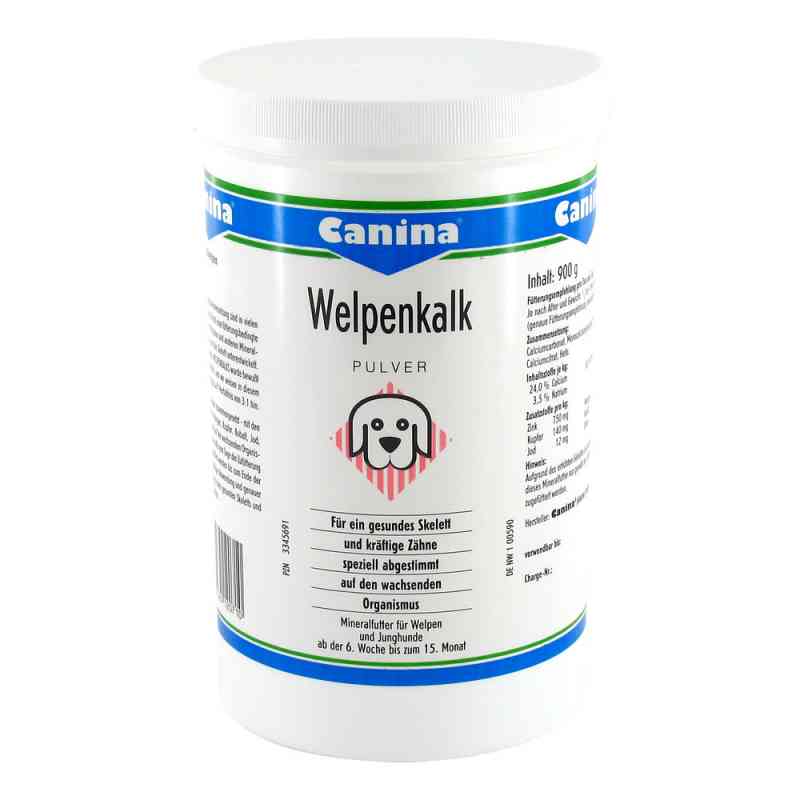Welpenkalk Pulver 900 g von Canina pharma GmbH PZN 03345691