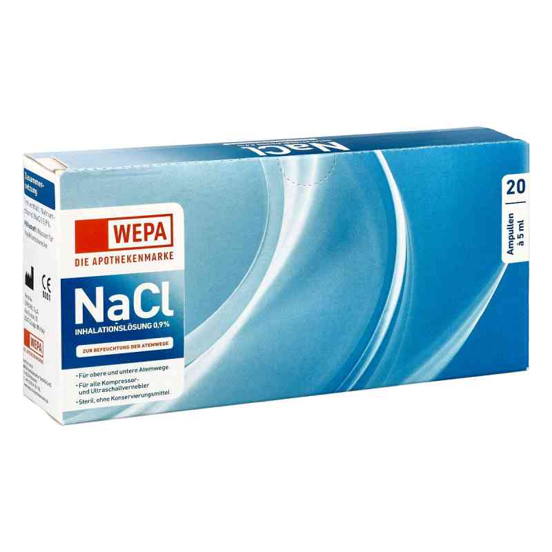Wepa Inhalationslösung Nacl 0,9% 20X5 ml von WEPA Apothekenbedarf GmbH & Co KG PZN 16582731