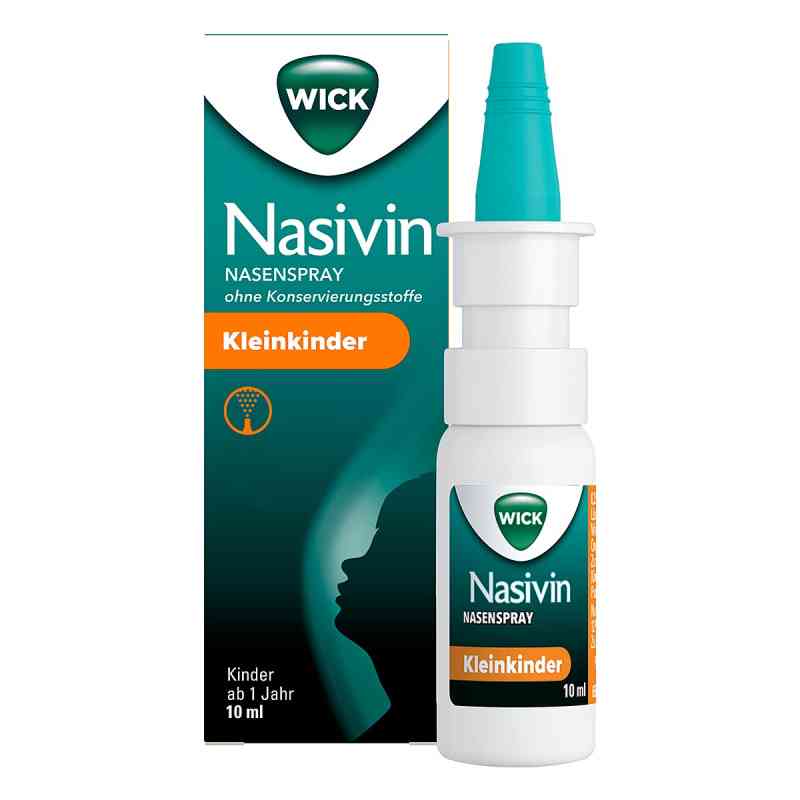 Wick Nasivin Nasenspray o.K. Kleinkinder 10 ml von WICK Pharma - Zweigniederlassung der Procter & Gam PZN 19524042