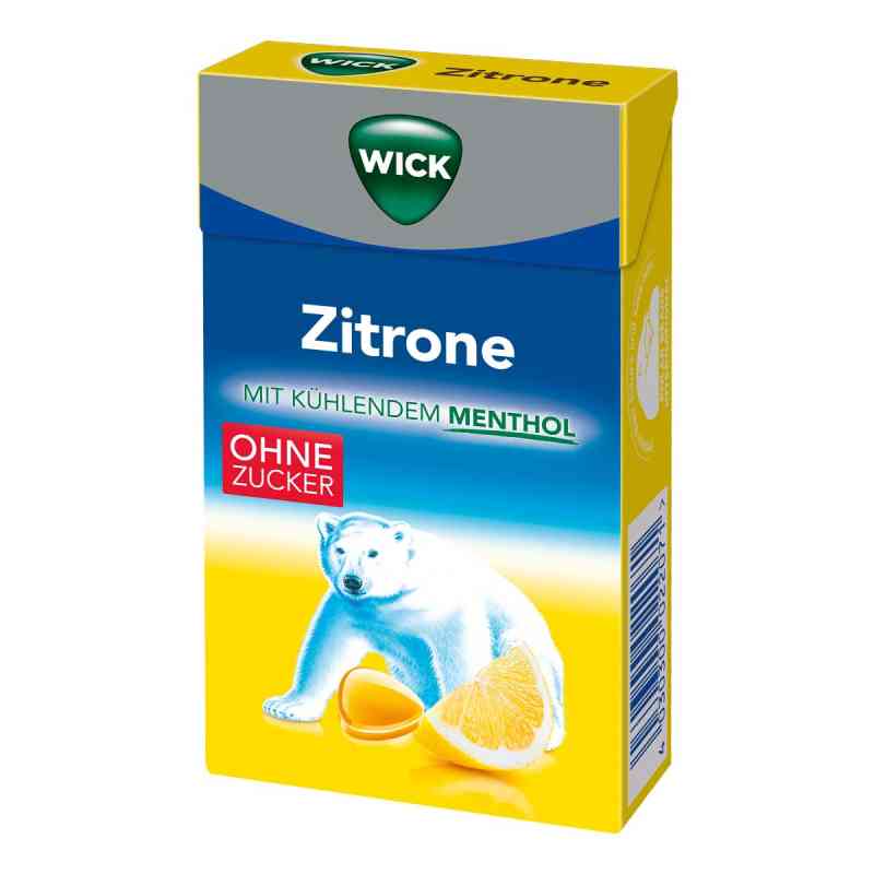 Wick Zitrone & nat.Menthol Bonb.o.Zucker Clickbox 46 g von Dallmann's Pharma Candy GmbH PZN 12595381