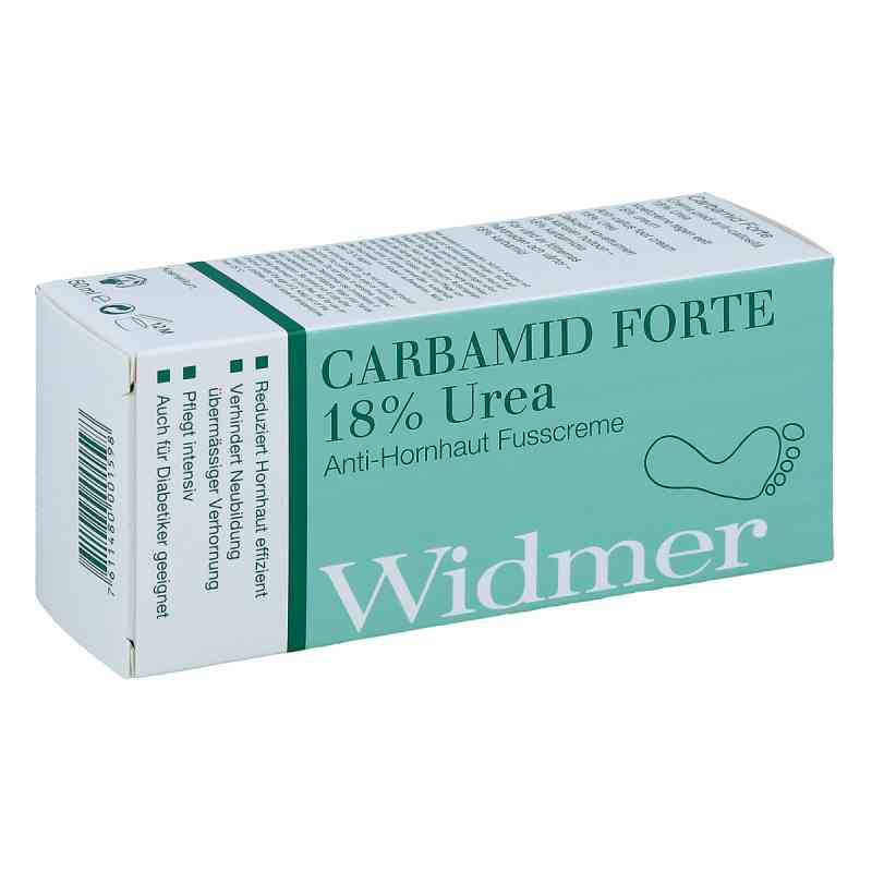 Widmer Carbamid Forte 18% Urea Creme 50 ml von LOUIS WIDMER GmbH PZN 09423512