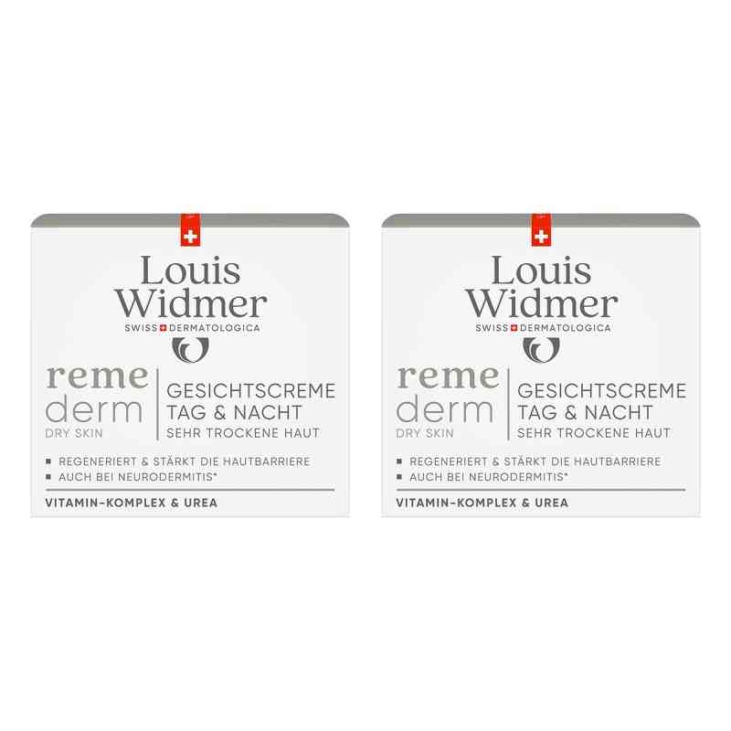 Widmer Remederm Gesichtscreme Leicht Parfümiert 2x50 ml von LOUIS WIDMER GmbH PZN 08104890