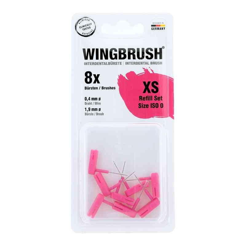 Wingbrush Refill-set Interdentalb.iso 0 x-small 8 stk von IMP GmbH International Medical Products PZN 16383931