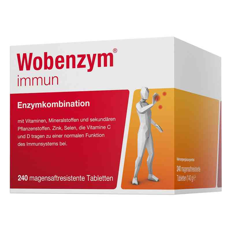 Wobenzym immun Tabletten 240 stk von MUCOS EMULSIONSGES.MBH PZN 07368648