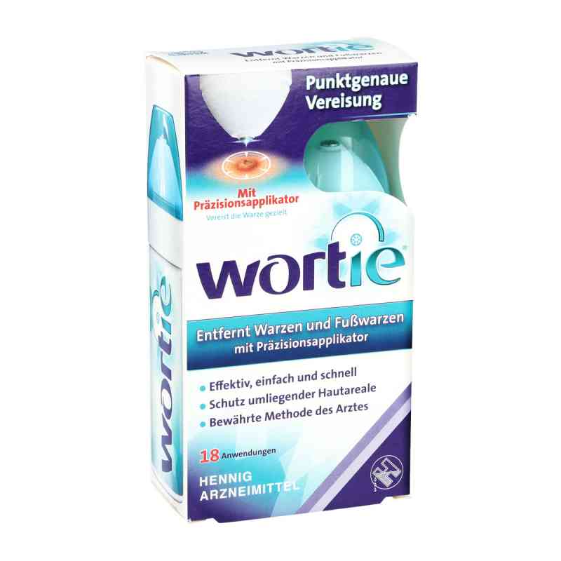 WORTIE gegen Warzen und Fusswarzen mit Applikator 50 ml von Hennig Arzneimittel GmbH & Co. KG PZN 10795549