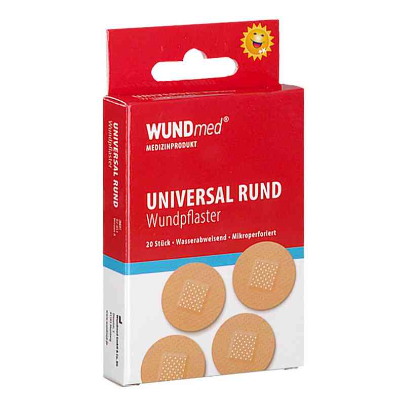 Wundpflaster 2,5 cm rund 20 stk von Axisis GmbH PZN 09229655