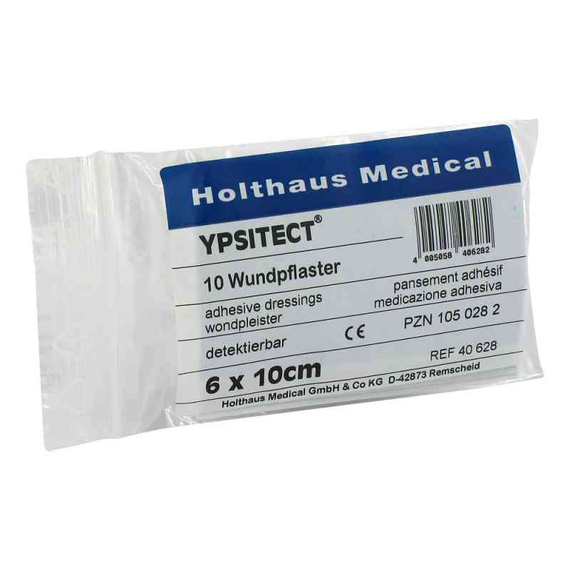 Wundpflaster detektierbar 6x10 cm 10 stk von Holthaus Medical GmbH & Co. KG PZN 01050282