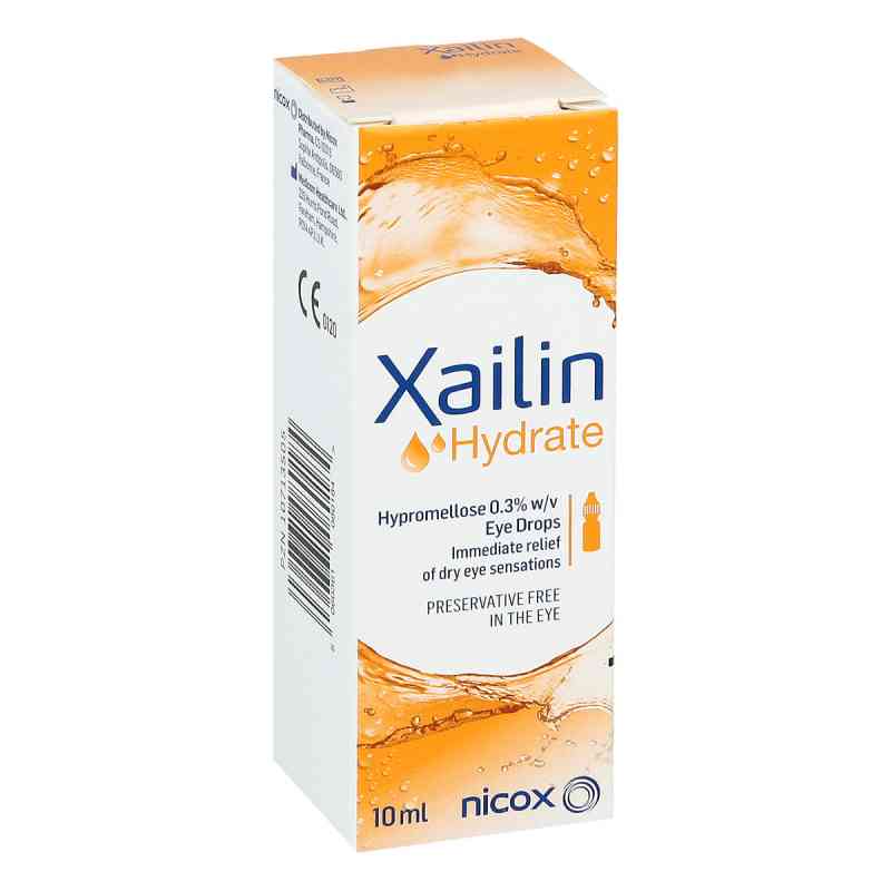 Xailin Hydrate Augentropfen 10 ml von VISUfarma B.V. PZN 10713505