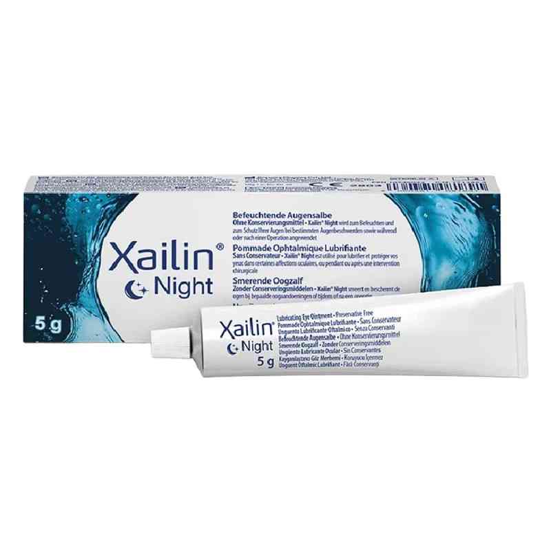 Xailin Night Augensalbe 1X5 g von VISUfarma B.V. PZN 10546042