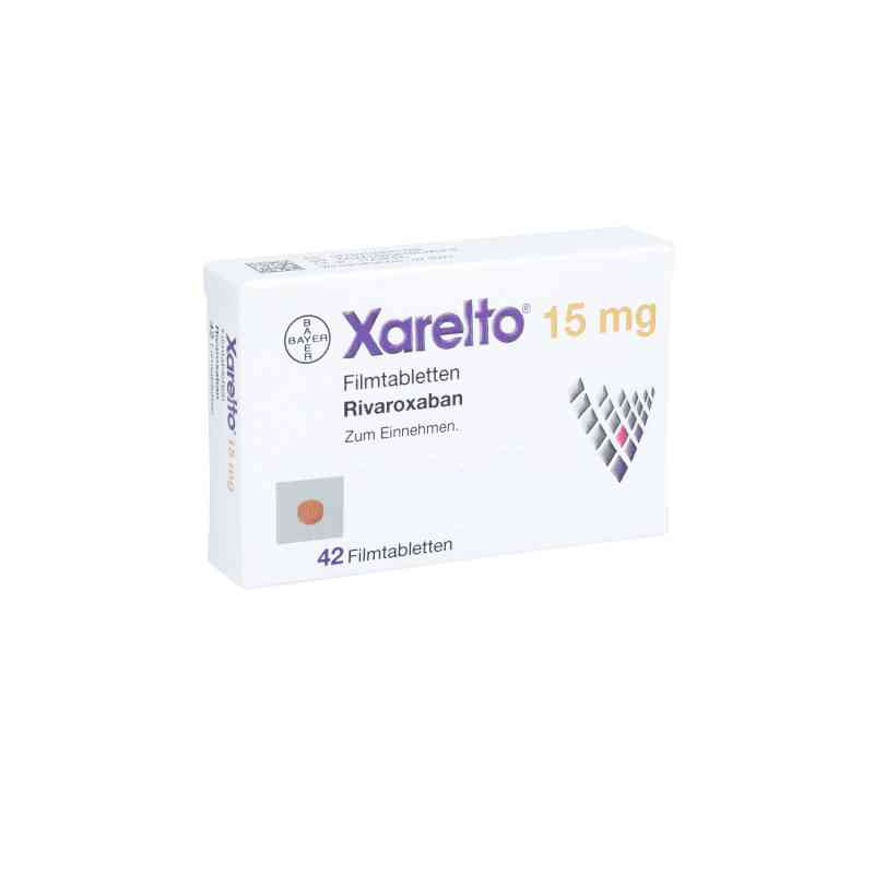 Xarelto 15 mg Filmtabletten 42 stk von Orifarm GmbH PZN 10964176