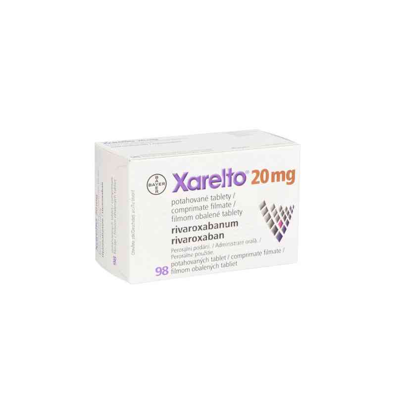Xarelto 20 mg Filmtabletten 98 stk von CC Pharma GmbH PZN 09724550