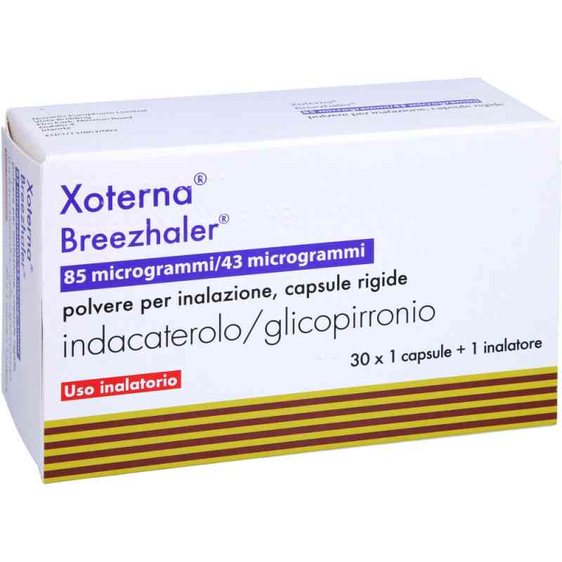 Xoterna Breezhaler 85 [my]g/43 [my]g Hartk.m.plv.z 30 stk