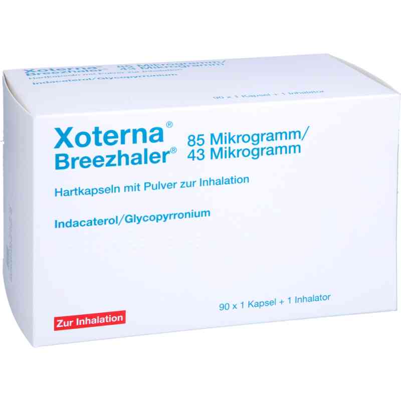 Xoterna Breezhaler 85 [my]g/43 [my]g Hartk.m.plv.z 90 stk