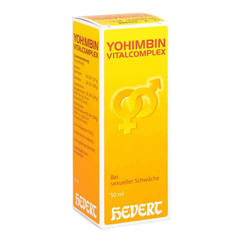 Yohimbin Vitalcomplex Hevert Tropfen 50 ml von Hevert Arzneimittel GmbH & Co. K PZN 00352621