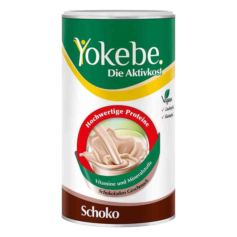Yokebe Schoko - Diätshake zur Gewichtsabnahme - mit Protein 500 g von Naturwohl Pharma GmbH PZN 19446276