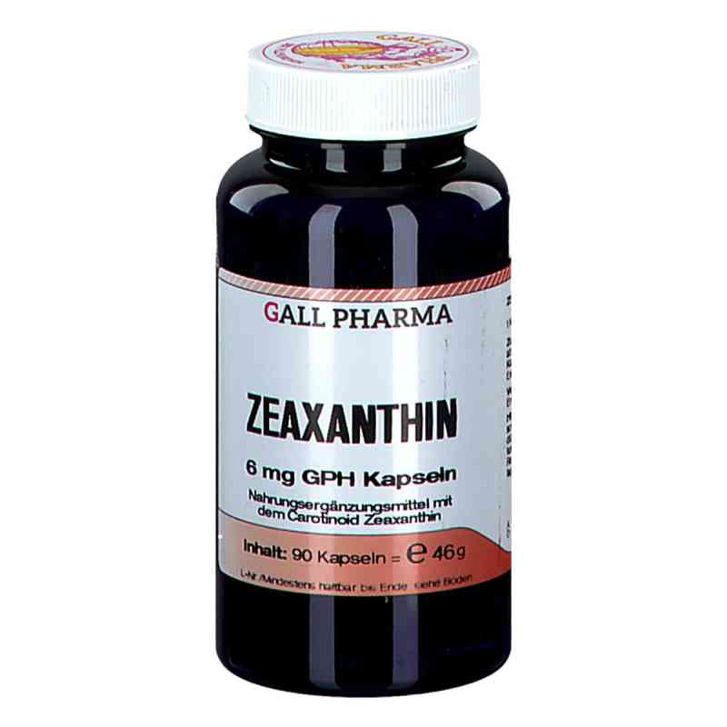 Zeaxanthin 6 mg Gph Kapseln 90 stk von GALL-PHARMA GmbH PZN 00682689