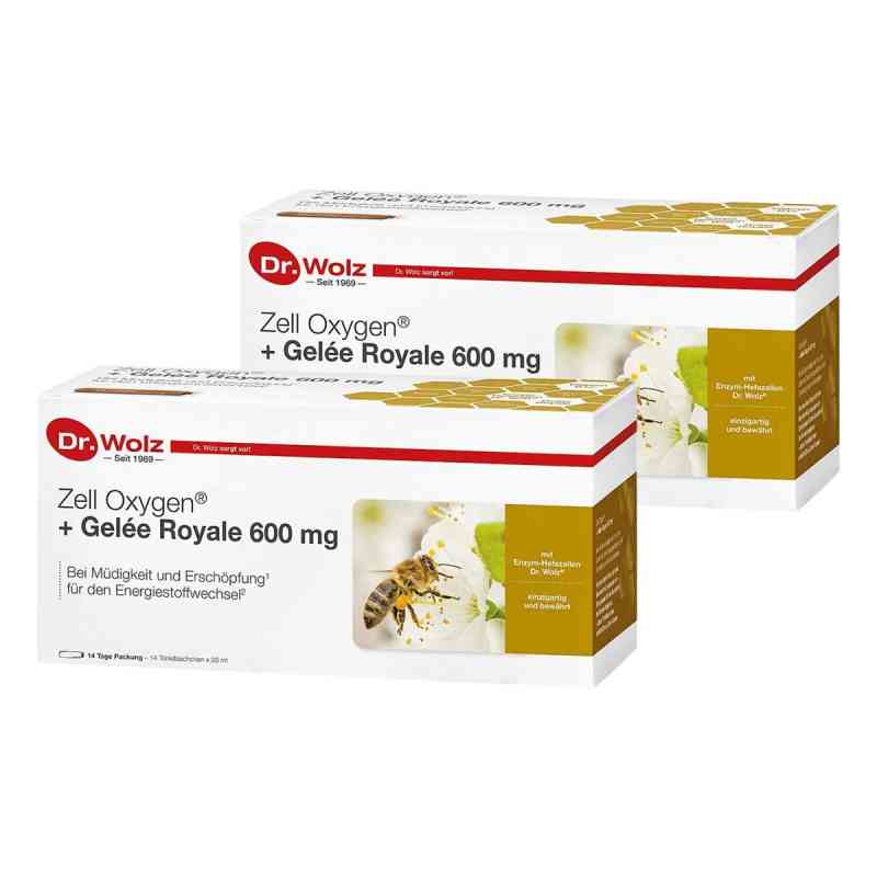 Zell Oxygen+gelee Royale 600 Mg Trinkampullen 2x14X20 ml von Dr. Wolz Zell GmbH PZN 08105904