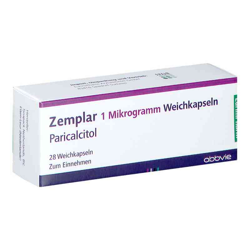 Zemplar 1 Mikrogramm Weichkapseln 28 stk von EurimPharm Arzneimittel GmbH PZN 10078486