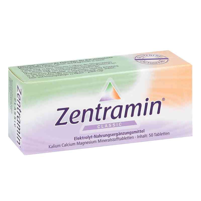 Zentramin classic Tabletten 50 stk von Recordati Pharma GmbH PZN 01852478