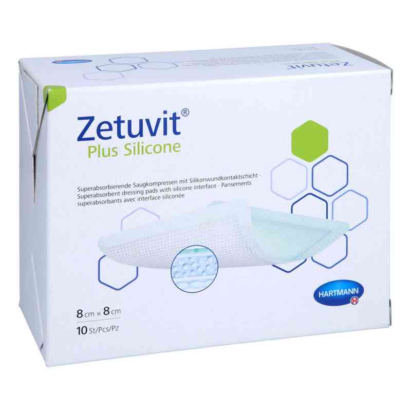 Zetuvit Plus Silicone steril 8x8 cm 10 stk von ToRa Pharma GmbH PZN 15782586
