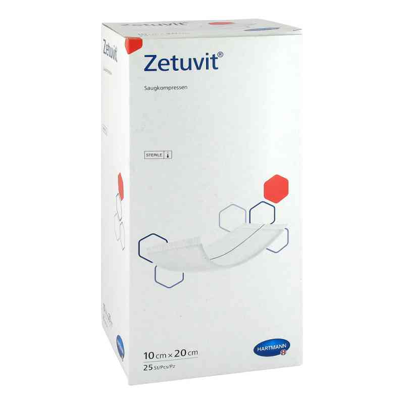 Zetuvit Saugkompressen steril 10x20 cm Cpc 25 stk von C P C medical GmbH & Co. KG PZN 00464722