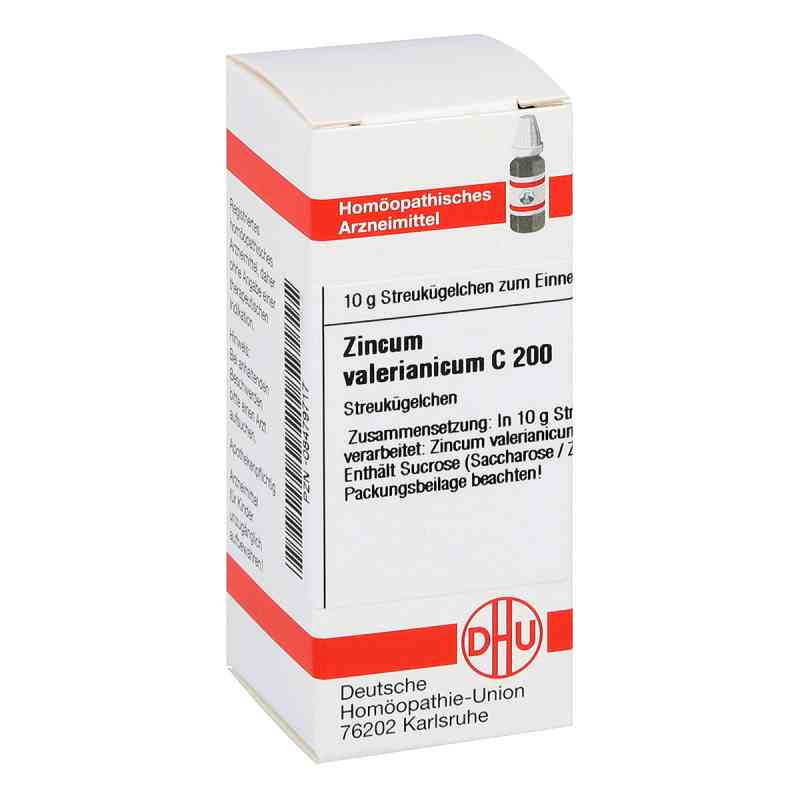 Zincum Valerianicum C200 Globuli 10 g von DHU-Arzneimittel GmbH & Co. KG PZN 08479717