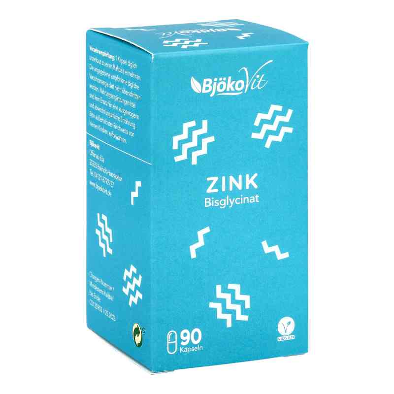 Zink Bisglycinat 25 mg vegan Kapseln 90 stk von Kolbe Nutrition GmbH PZN 13893784