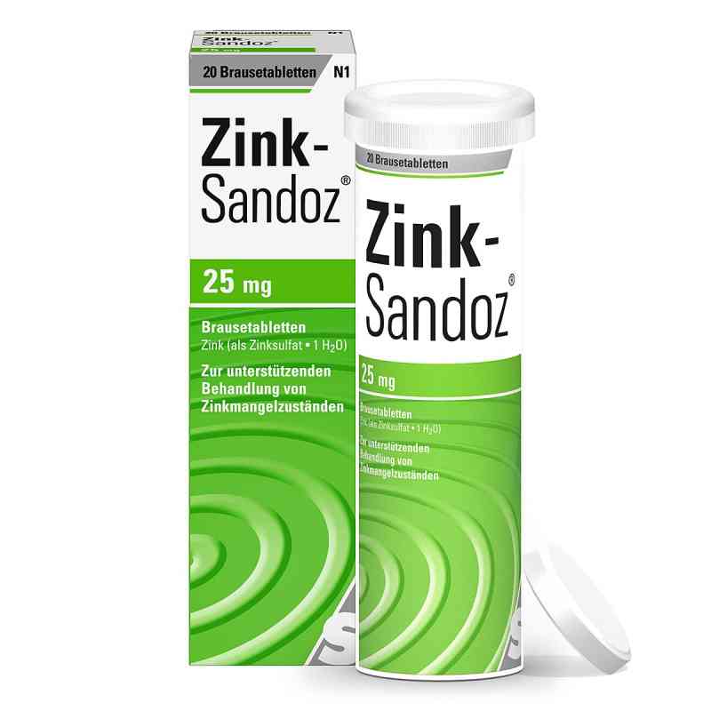 Zink-Sandoz® Brausetabletten 20 stk von Hexal AG PZN 00209763