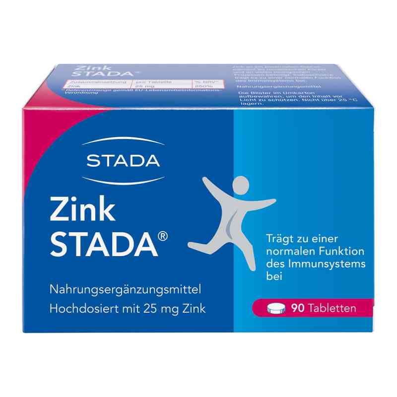 Zink Stada 25 Mg Tabletten 90 stk von STADA GmbH PZN 17579234