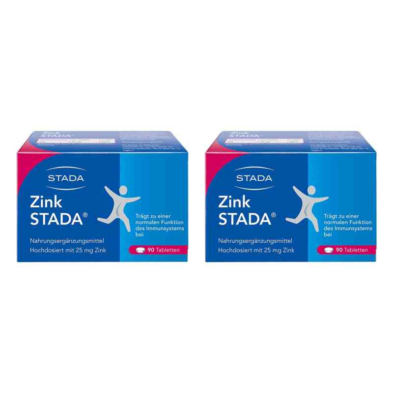 Zink STADA 25mg Zinkcitrat Tabletten 2x90 stk von STADA Consumer Health Deutschland GmbH PZN 08103176