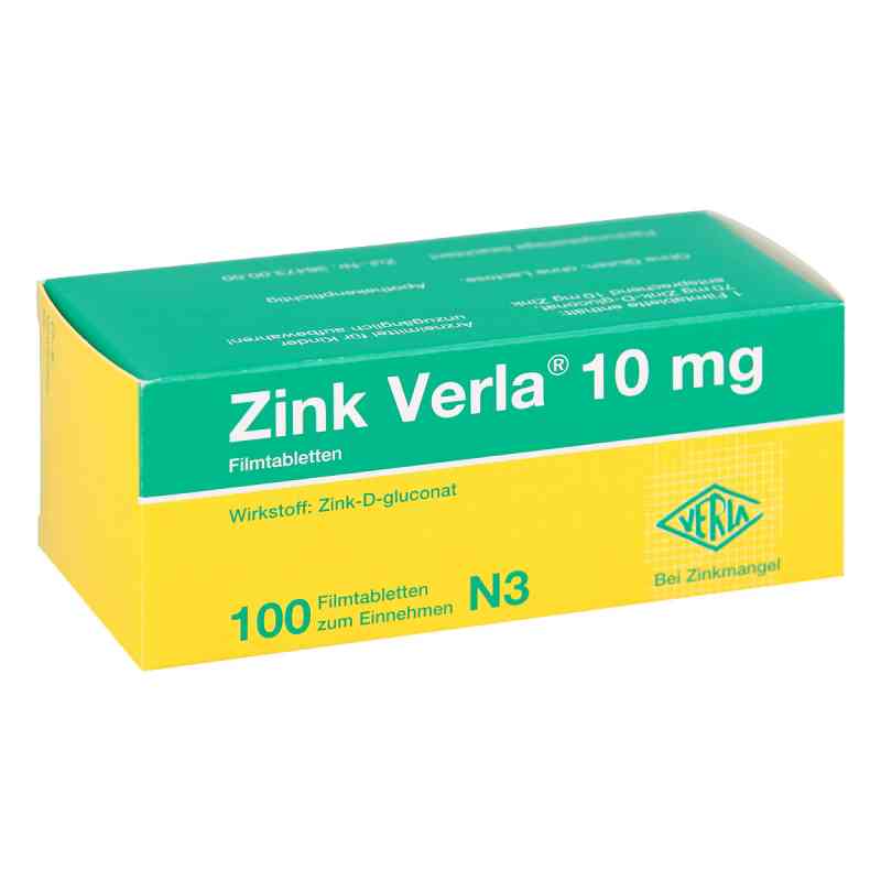 Zink Verla 10mg 100 stk von Verla-Pharm Arzneimittel GmbH & Co. KG PZN 08912195