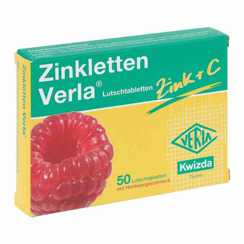 Zink Verla 5 mg Lutschtabletten Himbeere 50 stk von Hecht Pharma GmbH GB - Handelsware PZN 02485941