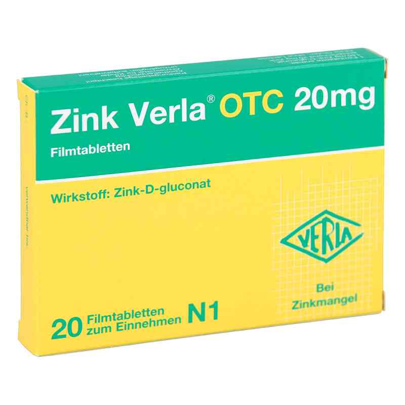 Zink Verla OTC 20mg 20 stk von Verla-Pharm Arzneimittel GmbH & Co. KG PZN 03000526