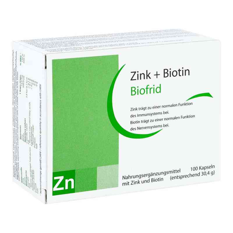 Zink+biotin Kapseln 100 stk von SANUM-KEHLBECK GmbH & Co. KG PZN 11697458