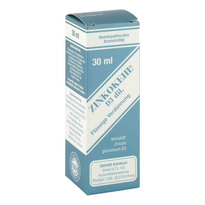 Zinkokehl Tropfen D3 30 ml von SANUM-KEHLBECK GmbH & Co. KG PZN 03483737
